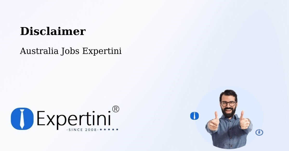 Disclaimer – Springvale - Australia Jobs Expertini